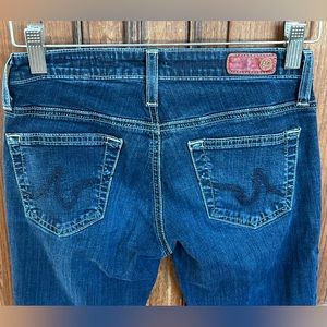 AG Women The Stilt Cigarette Leg Jeans Size 24 R